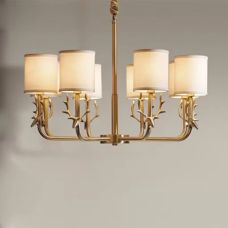Interior Design Years - Lampu Gantung Tembaga untuk Ruang Tamu,