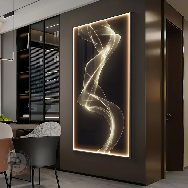 Interior Design Years - Lampu dinding desain garis Modern, lampu