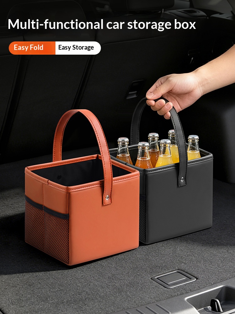 Tempat Sampah Mobil Kotak Peny - Interior Design Logo ulasan dan harga