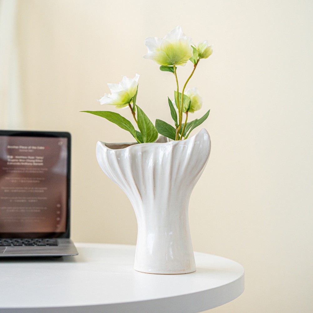 CAPIRON Vas Keramik Geometris  - Geometric Shelf Triangle ulasan dan harga