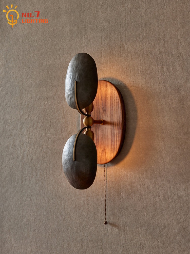 Lampu Dinding Kayu Solid Retro - Interior Design Years ulasan dan harga