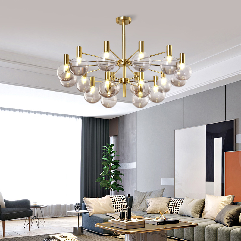 Lampu gantung led, cahaya mewa - Interior Design Years ulasan dan harga