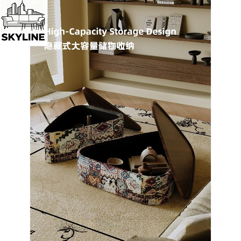Meja Kopi Sudut Segitiga Geome - Geometric Shelf Triangle ulasan dan harga
