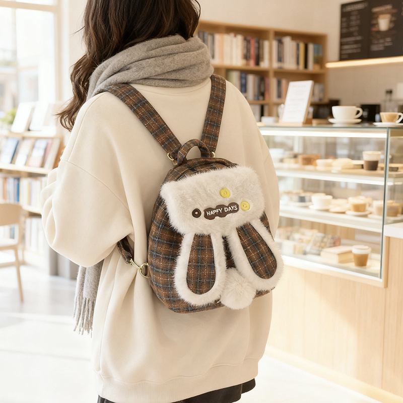 Ransel dengan Hiasan Telinga K - Interior Design Grid ulasan dan harga