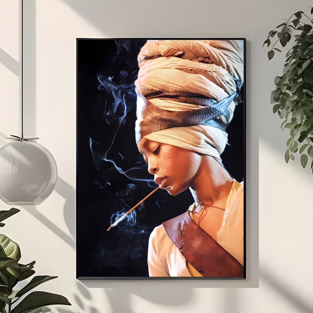 Poster penyanyi R&B E-Erykah B - Interior Design Ideas ulasan dan harga