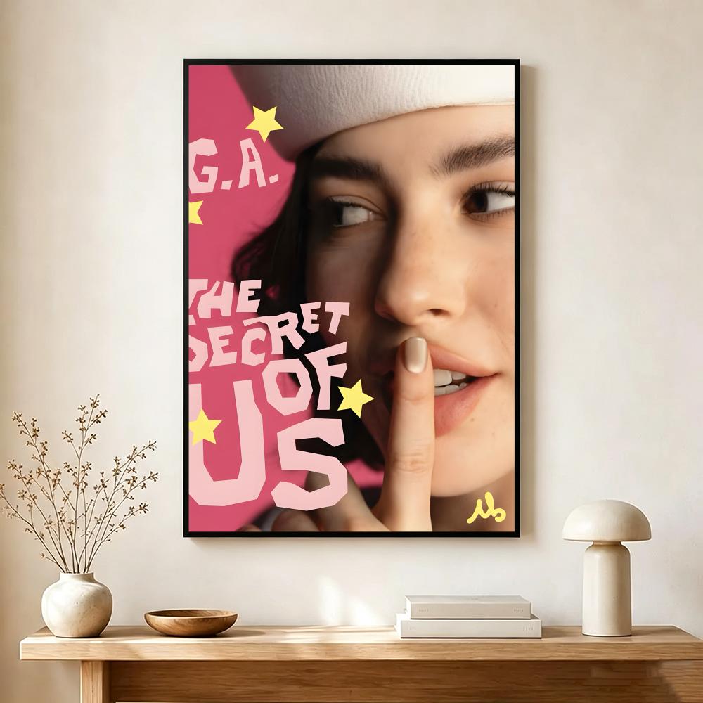 Poster penyanyi populer G-Grac - Interior Design Ideas ulasan dan harga