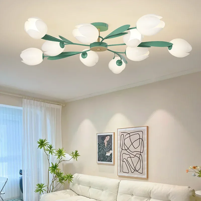 Lampu Gantung Desain Bunga Lam - Interior Design Kitchen Modern ulasan dan harga